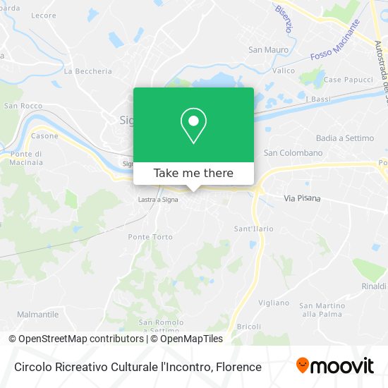 Circolo Ricreativo Culturale l'Incontro map