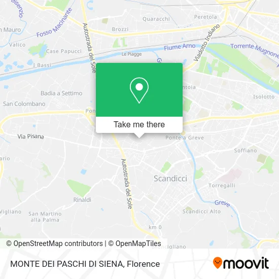 MONTE DEI PASCHI DI SIENA map