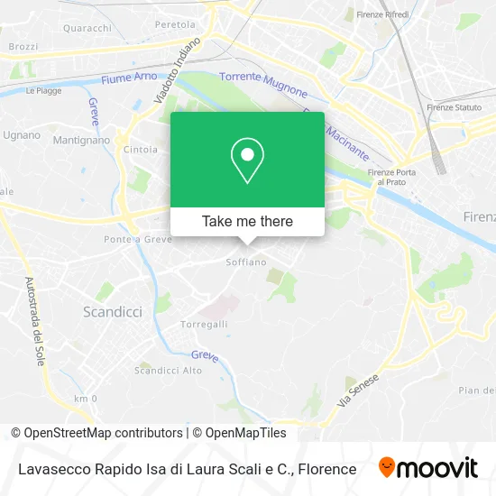 Rapid Dry Cleaning Isa by Laura Scali & Co. map