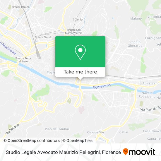 Studio Legale Avvocato Maurizio Pellegrini map