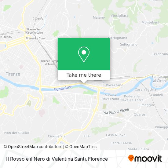 Il Rosso e il Nero di Valentina Santi map