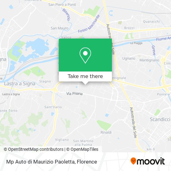 Mp Auto di Maurizio Paoletta map