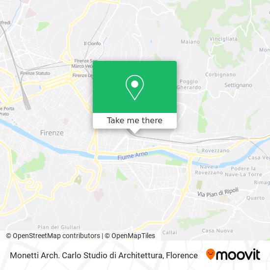 Monetti Arch. Carlo Studio di Architettura map