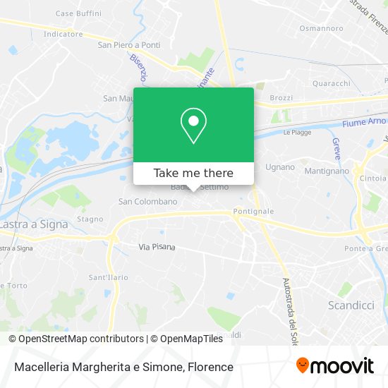 Macelleria Margherita e Simone map