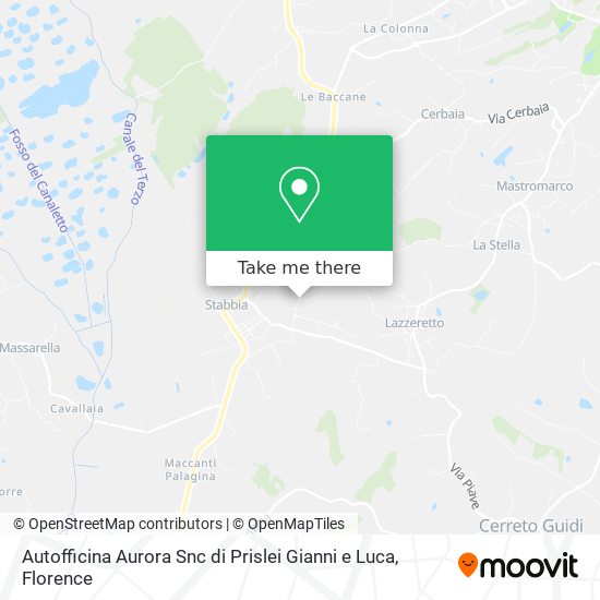 Autofficina Aurora Snc di Prislei Gianni e Luca map