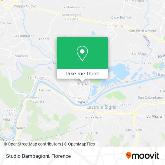 Studio Bambagioni map