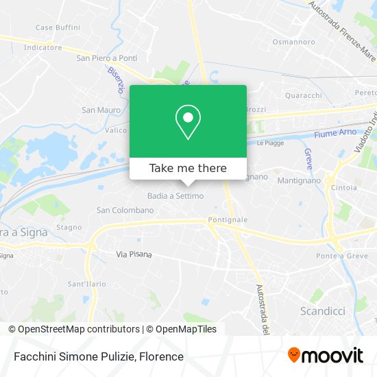 Facchini Simone Pulizie map