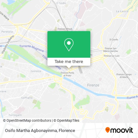 Osifo Martha Agbonayinma map