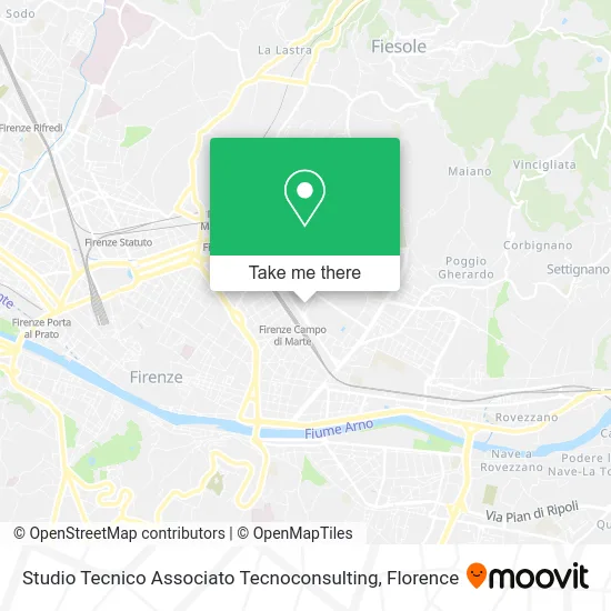 Technical Associated Studio Tecnoconsulting map
