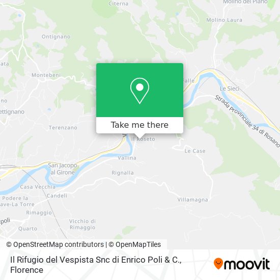Il Rifugio del Vespista Snc di Enrico Poli & C. map