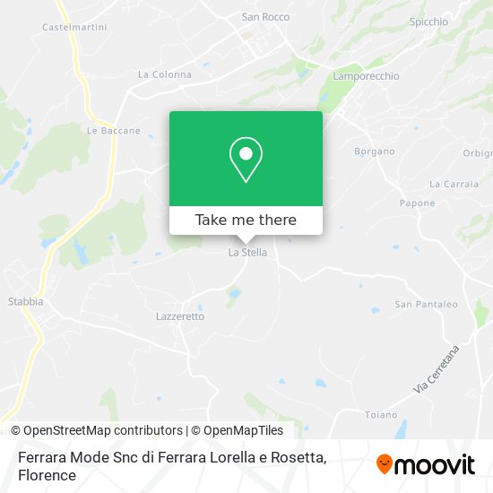 Ferrara Mode Snc di Ferrara Lorella e Rosetta map