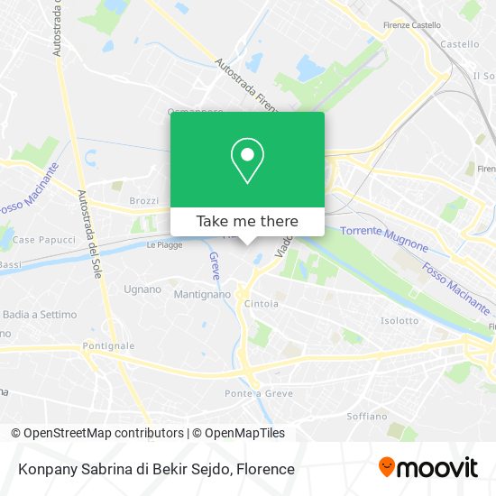 Konpany Sabrina di Bekir Sejdo map