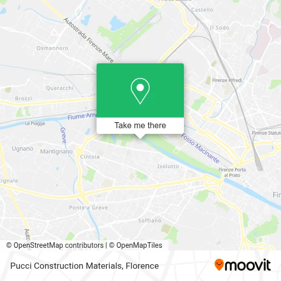 Pucci Construction Materials map