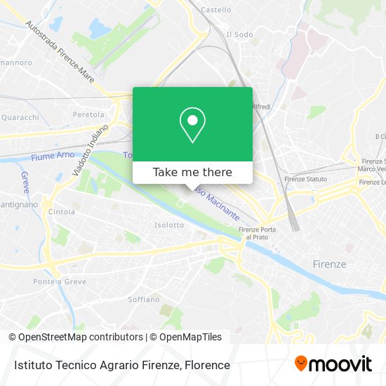 Istituto Tecnico Agrario Firenze map