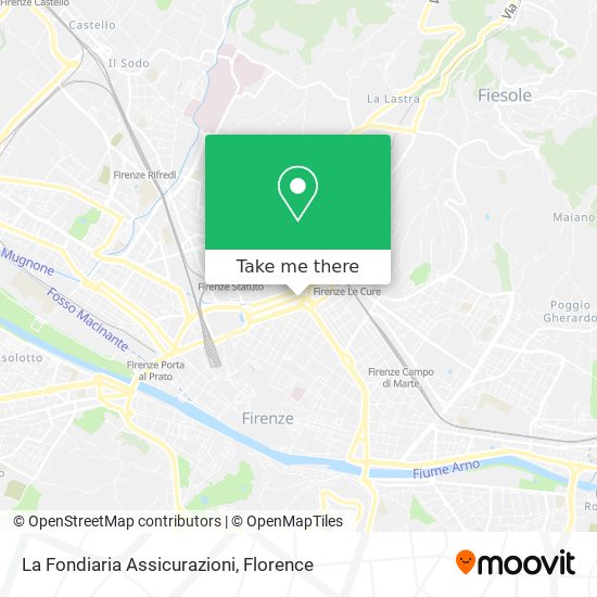 La Fondiaria Assicurazioni map
