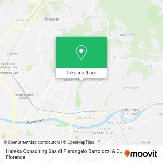 Hareka Consulting Sas di Pierangelo Bartolozzi & C. map