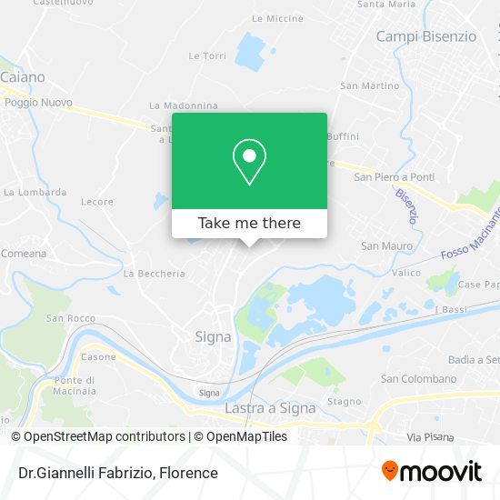 Dr.Giannelli Fabrizio map