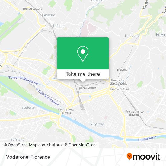 Vodafone map