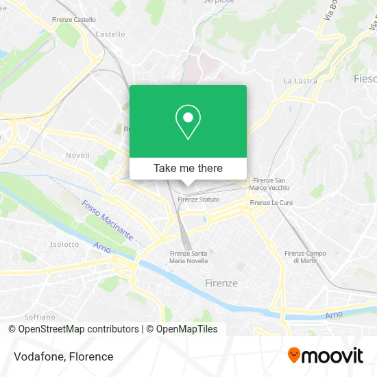 Vodafone map
