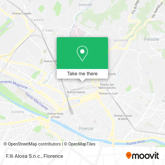 F.lli Alosa S.n.c. map