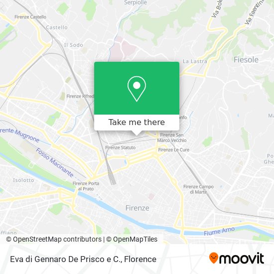 Eva di Gennaro De Prisco e C. map