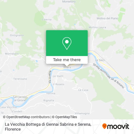 La Vecchia Bottega di Gennai Sabrina e Serena map