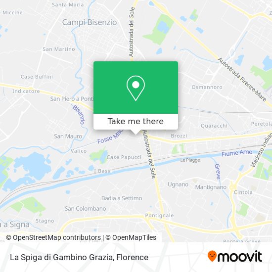La Spiga di Gambino Grazia map