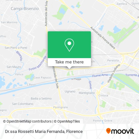Dr.ssa Rossetti Maria Fernanda map