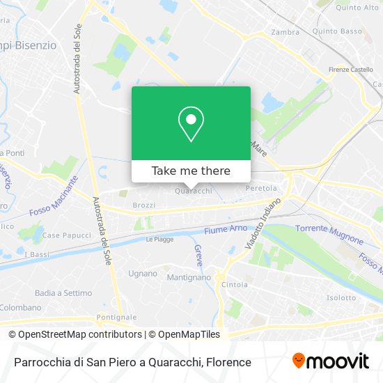 Parrocchia di San Piero a Quaracchi map