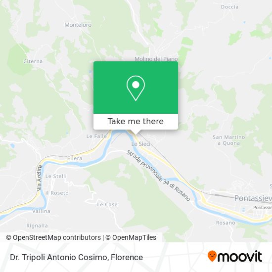 Dr. Tripoli Antonio Cosimo map