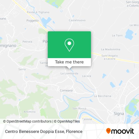 Centro Benessere Doppia Esse map