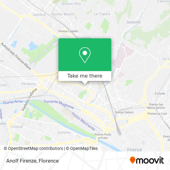 Anolf Firenze map