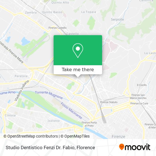 Studio Dentistico Fenzi Dr. Fabio map