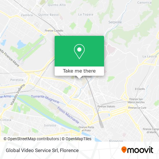 Global Video Service Srl map