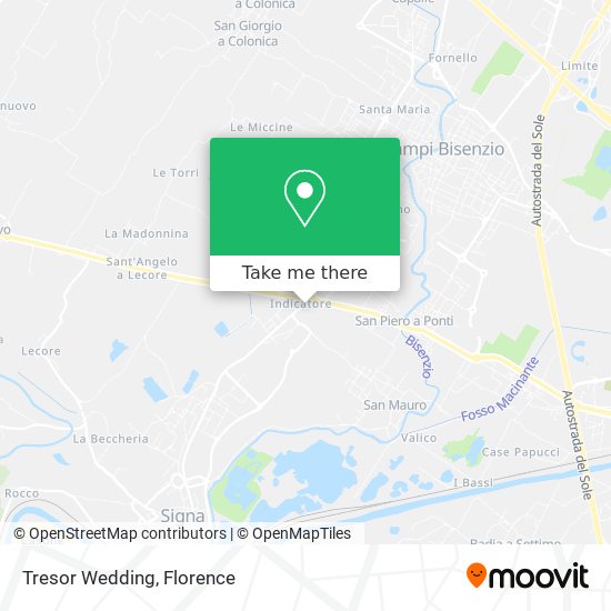 Tresor Wedding map