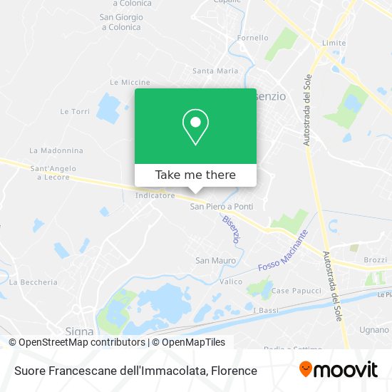 Suore Francescane dell'Immacolata map