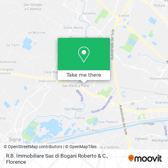 R.B. Immobiliare Sas di Bogani Roberto & C. map