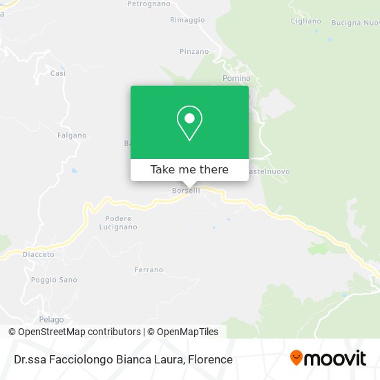 Dr.ssa Facciolongo Bianca Laura map