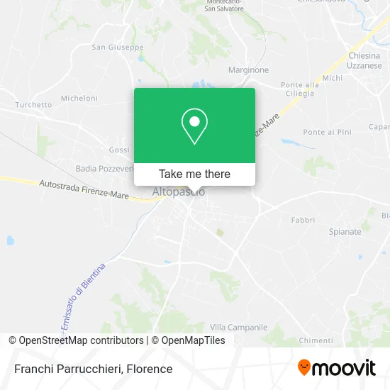 Franchi Hairdressers map