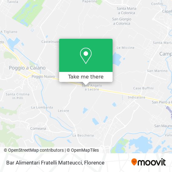 Bar Alimentari Fratelli Matteucci map