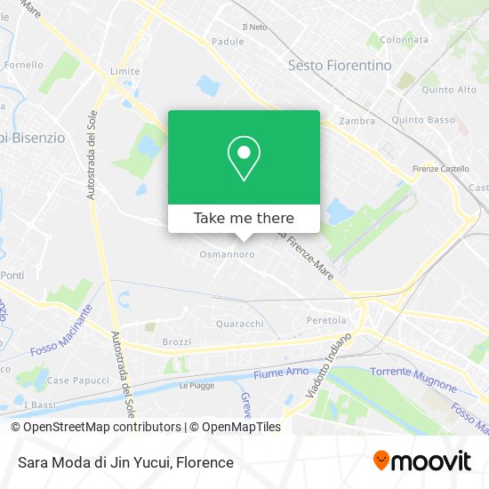 Sara Moda di Jin Yucui map