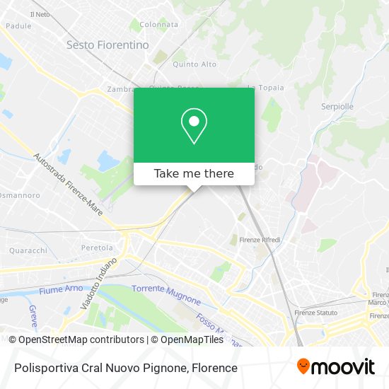 Polisportiva Cral Nuovo Pignone map