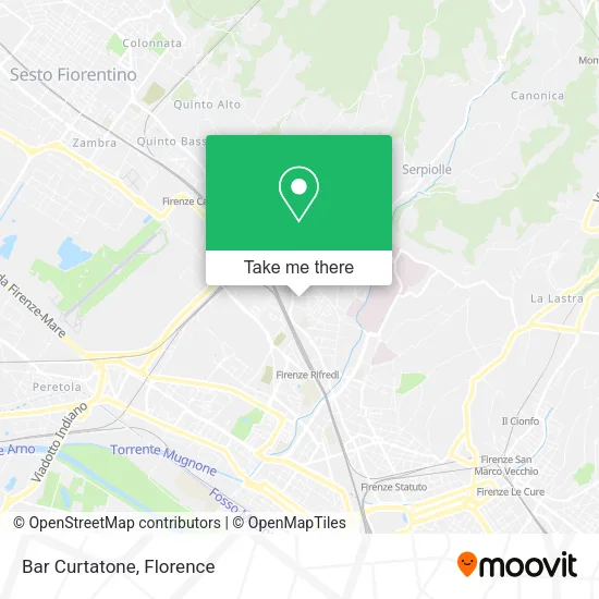 Bar Curtatone map
