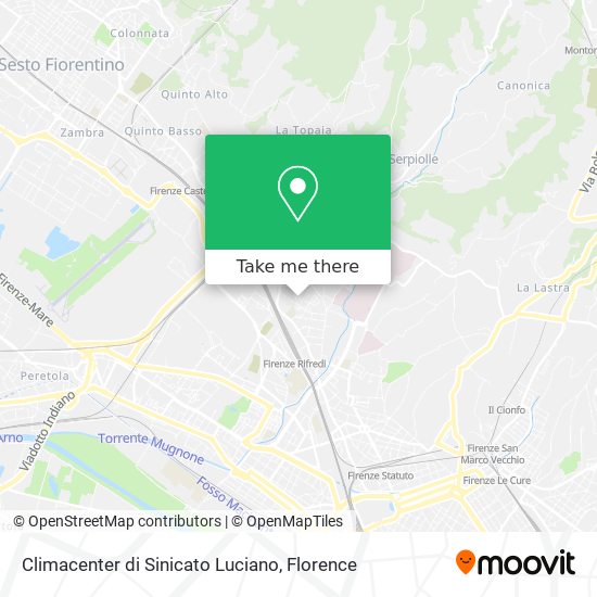 Climacenter di Sinicato Luciano map