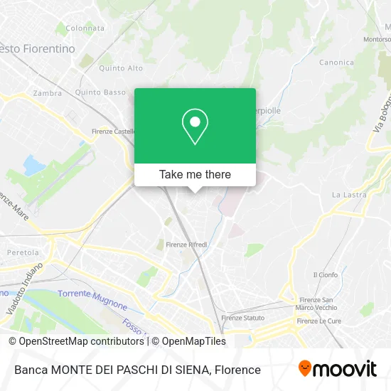 Banca MONTE DEI PASCHI DI SIENA map