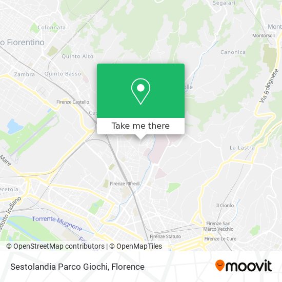 Sestolandia Parco Giochi map