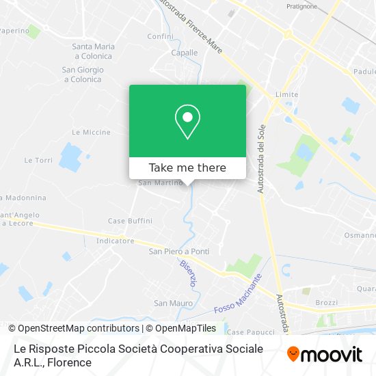 Le Risposte Piccola Società Cooperativa Sociale A.R.L. map