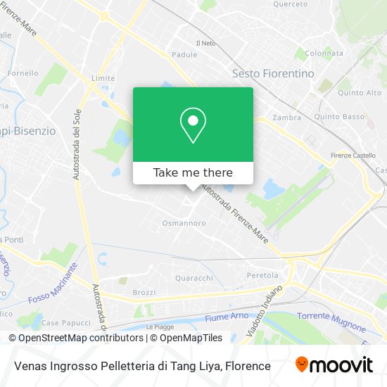 Venas Ingrosso Pelletteria di Tang Liya map