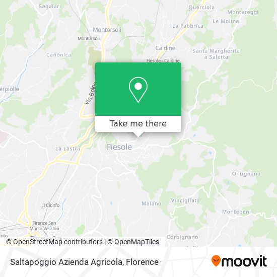 Saltapoggio Azienda Agricola map