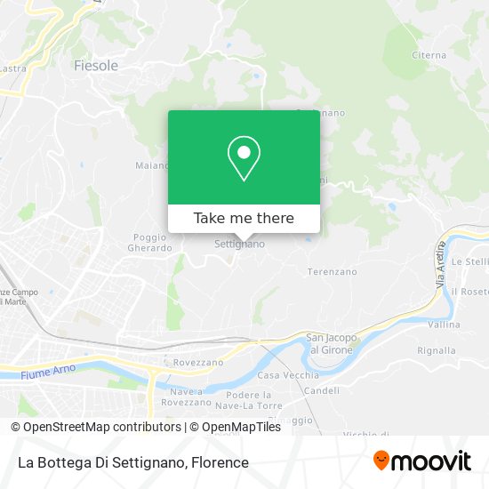 La Bottega Di Settignano map